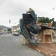 Image for article titled In Ecuador, insane giant sculptures of The Hulk and Hellboy invade on New Year's Eve